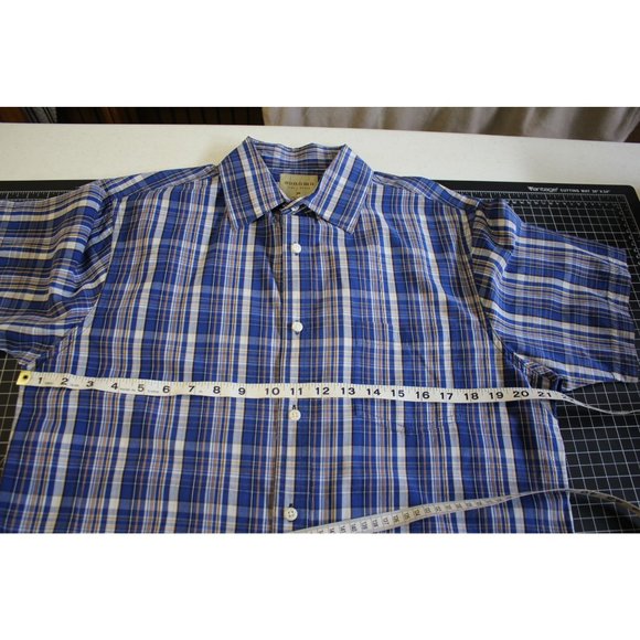 Sonoma /Polo short sleeved /(Size M) /Blue, yellow and White Stripes/ 100% Cotto - Picture 12 of 12